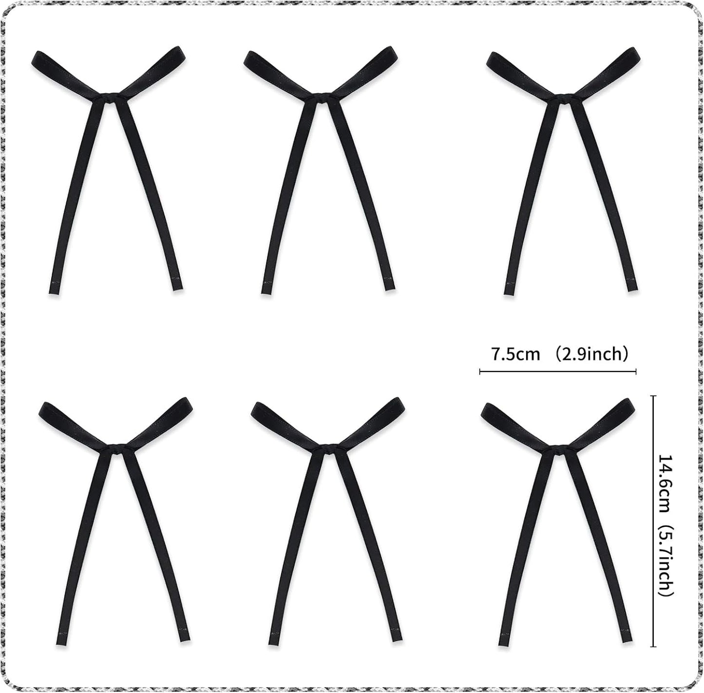 Skiennix 30 Pack Black Bow Cupcake Toppers - Elegant Ribbon Bows for Birthday & Baby Shower Decor