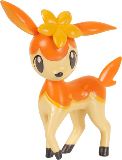 Pokemon Halloween Calendar 2025 - 11 Battle Figures & 5 Chipboard Accessories Included