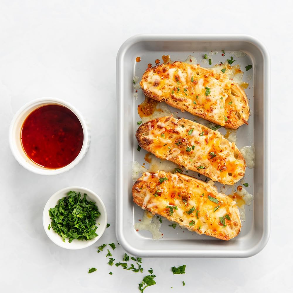 Nordic Ware Brilliant™ Nonstick 3-Pc Baking Set - Safe PFAS & PTFE-Free | Includes Half, Quarter & Eighth Sheets