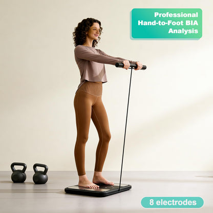 PGID Smart Scale for Body Weight,Scales with Bmi Body Fat Muscle Mass,58 Body Composition Analyzer Scale,Full Body Analysis Scanner Scale Digital Bathroom Scales Syncs with App for 24-User 180KG/400Lb