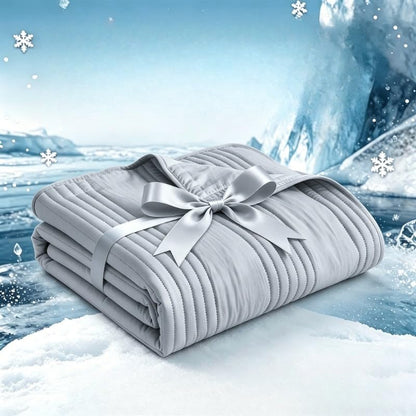 Cooling Blanket for Hot Sleepers Queen Size Breathable Ice Comforter