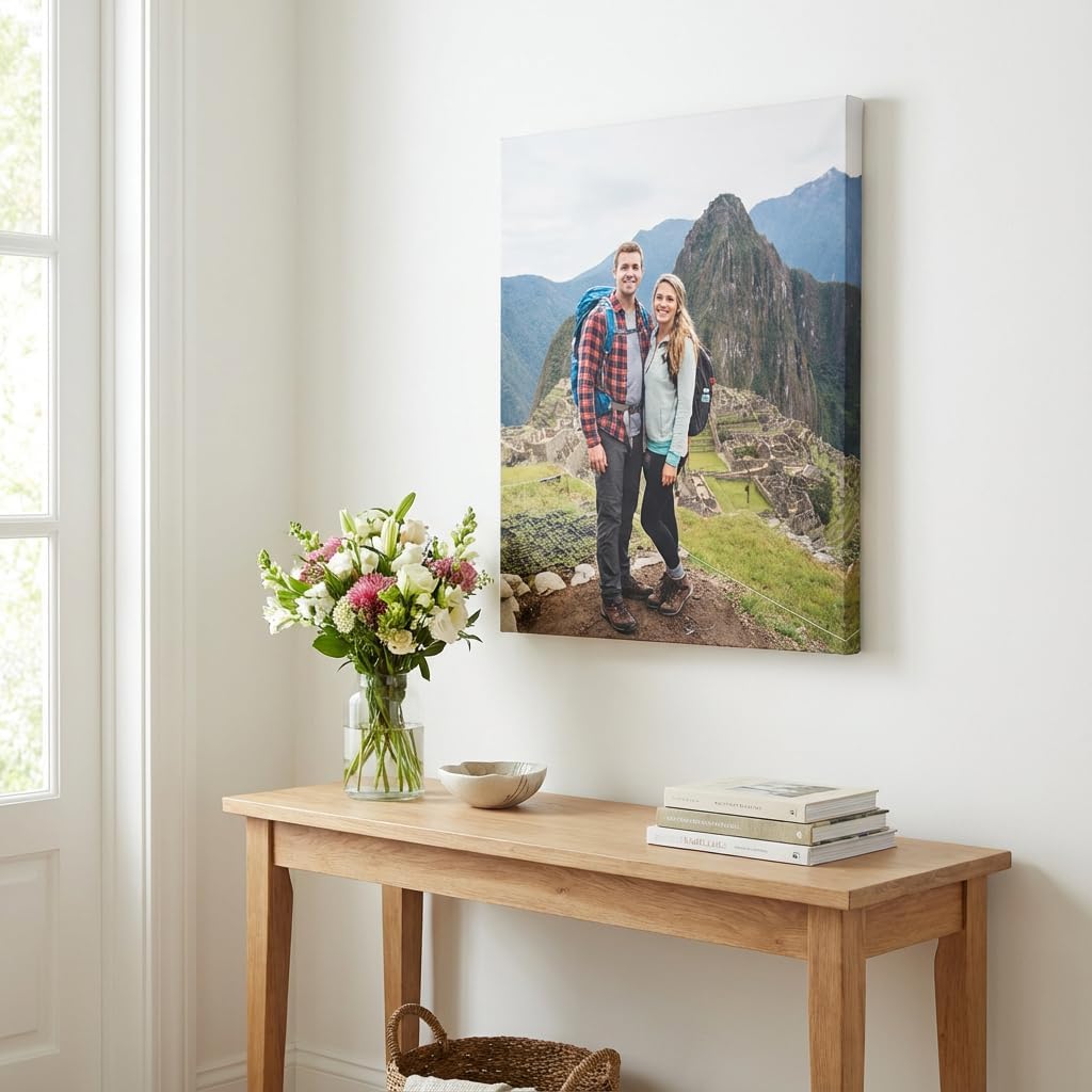 Custom Canvas Prints by IUI - Personalized Framed Wall Art for Home Decor | Ideal Gift for Family & Friends (24"L × 32"W)