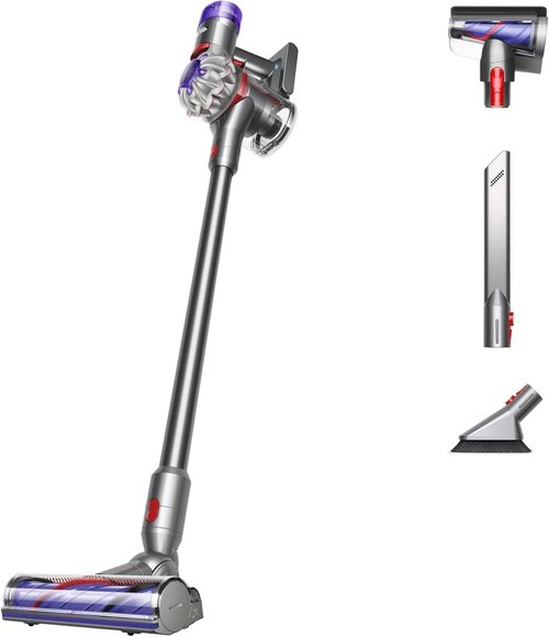Dyson V8 Plus Cordless Vacuum - Powerful Cleaning for Hard Floors & Carpets | 115AW, 2 Power Modes, Handheld Conversion