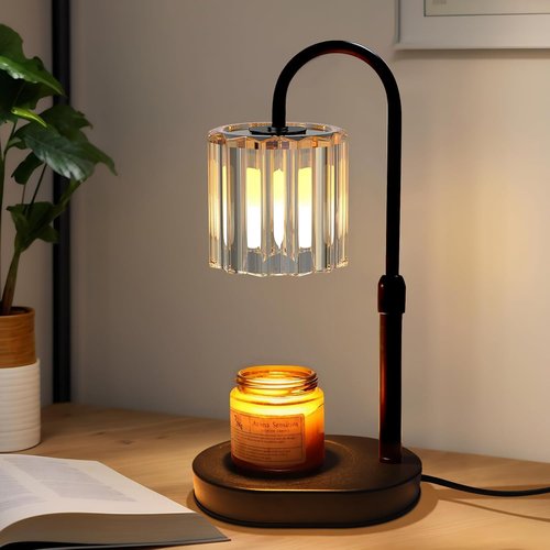 Lukasa Candle Warmer Lamp with Timer and Dimmer, Adjustable Height Candle Warmer for Candle, Birthday Gifts for Women Men, Mothers Day Gifts for Mom, Christmas Decor Home Room Decor, Christmas Gift