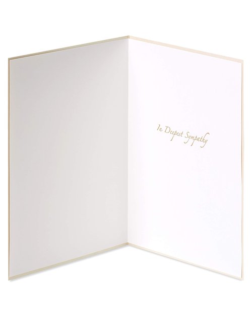Papyrus Sympathy Card (Deepest Sympathy)