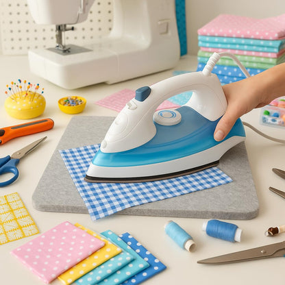 Wool Ironing Mat for Table Top – Portable Pressing Pad, Ironing Board Alternative for Quilting, Sewing & Travel Iron Anywhere (11.5" x 14.5")