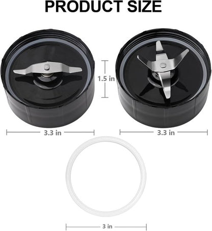 Magic Bullet Replacement Parts - Premium Blender Accessories Set for 250W MB1001 Series