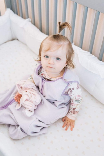 Baby Deedee Sleep Nest Fleece - Baby Sleep Sack 1.2 TOG 18-36 Months, Comfort Sleeping Bag with Soft Polar Fleece & Patented Shoulder Snaps, Toddler Wearable Blanket for Boys & Girls, Lavender