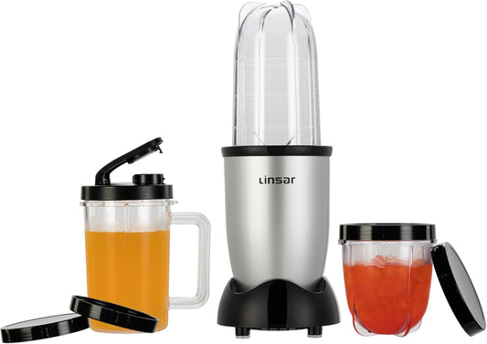Skiennix High-Speed Blender - Silver Bullet Blender with Extra Cups for Smoothies | Perfect for Home, Gym & Work
