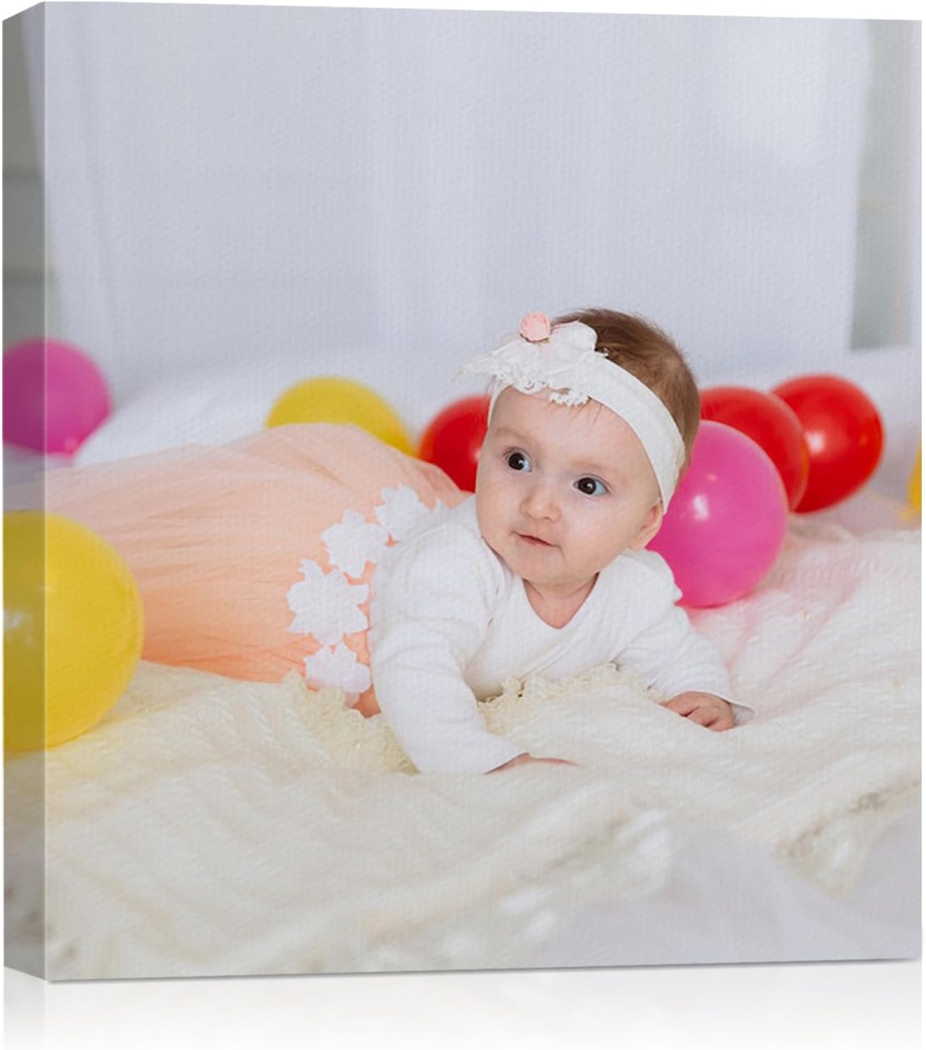 Skiennix Personalized Canvas Wall Art - Custom Photo Prints for Living Room & Bedroom Decor | Unique Gift Idea