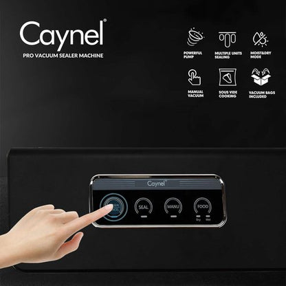 Caynel Automatic Vacuum - Smart Robotic Cleaner with Advanced Navigation | Compact Design