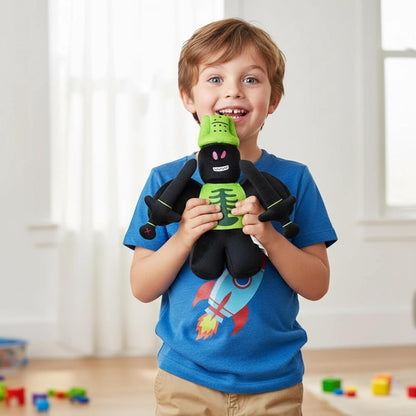 Skiennix Plush Toy - 11 Inch Adorable Killer Stuffed Animal with Detachable Sword | Perfect Gift for All Ages