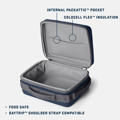 YETI Daytrip 5L Insulated Soft Cooler - Perfect for Lunches | Sleek Black Design