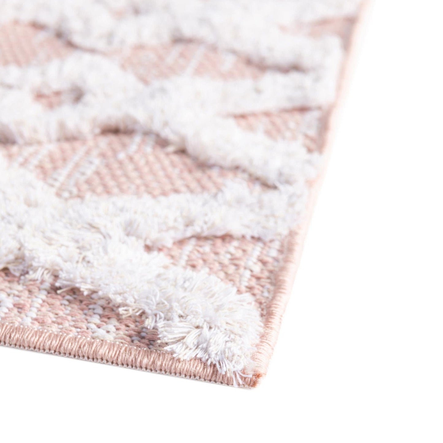 Unique Loom Sabrina Soto Casa Collection Area Rug - Valencia (4' 5'' x 6' Rectangle, Pink/ Ivory)