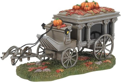 Department 56 Halloween Figurine - Haunted Mansion Hearse | 4.17 Inch, Multicolor Decor