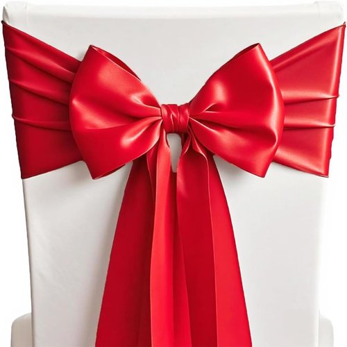 10 Pack Satin Red Table Runners - 12 x 108 Inches for Weddings, Parties & Events | Elegant Table Decorations