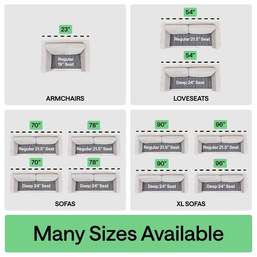 GORILLA GRIP Heavy Duty Couch Cushion Support Board to Fix Sagging Sofas, 21.5 x 54 Loveseat, Thick Plywood Boards Add Strong Seat Supports, Stay in Place Replacement Stuffing Under Couches Grey