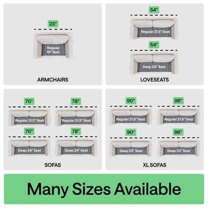 GORILLA GRIP Heavy Duty Couch Cushion Support Board to Fix Sagging Sofas, 21.5 x 54 Loveseat, Thick Plywood Boards Add Strong Seat Supports, Stay in Place Replacement Stuffing Under Couches Grey
