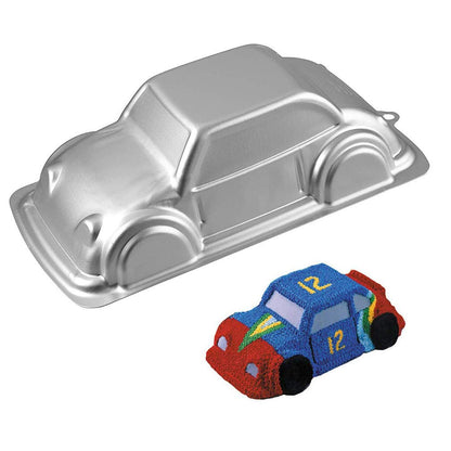 Aluminum Cake Mold 3D Car Shape Baking Pan DIY Birthday Cake Mould Kitchen Supplies