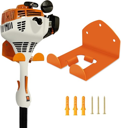 Flexi Rods Garage Organizer - Wall Hanger for Garden Tools, Grass Trimmer & Hedge Trimmer | 1 Pack