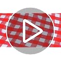 Christmas Gingham Stockings with Bow Set - 18 Inch Holiday Decor, Red, Green, Yellow & Gray
