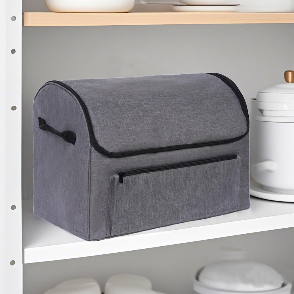 Slow Cooker Cover Bag for Ninja Foodi Possible Cooker Pro, Durable Dust Cover with Front Pocket Handle, Scratch Water Resistant, Gray