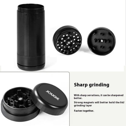 Storeet Swifty Roll - 2in1 Automatic Roller Grinder & Cone Filler, Electric Rolling Machine, Black