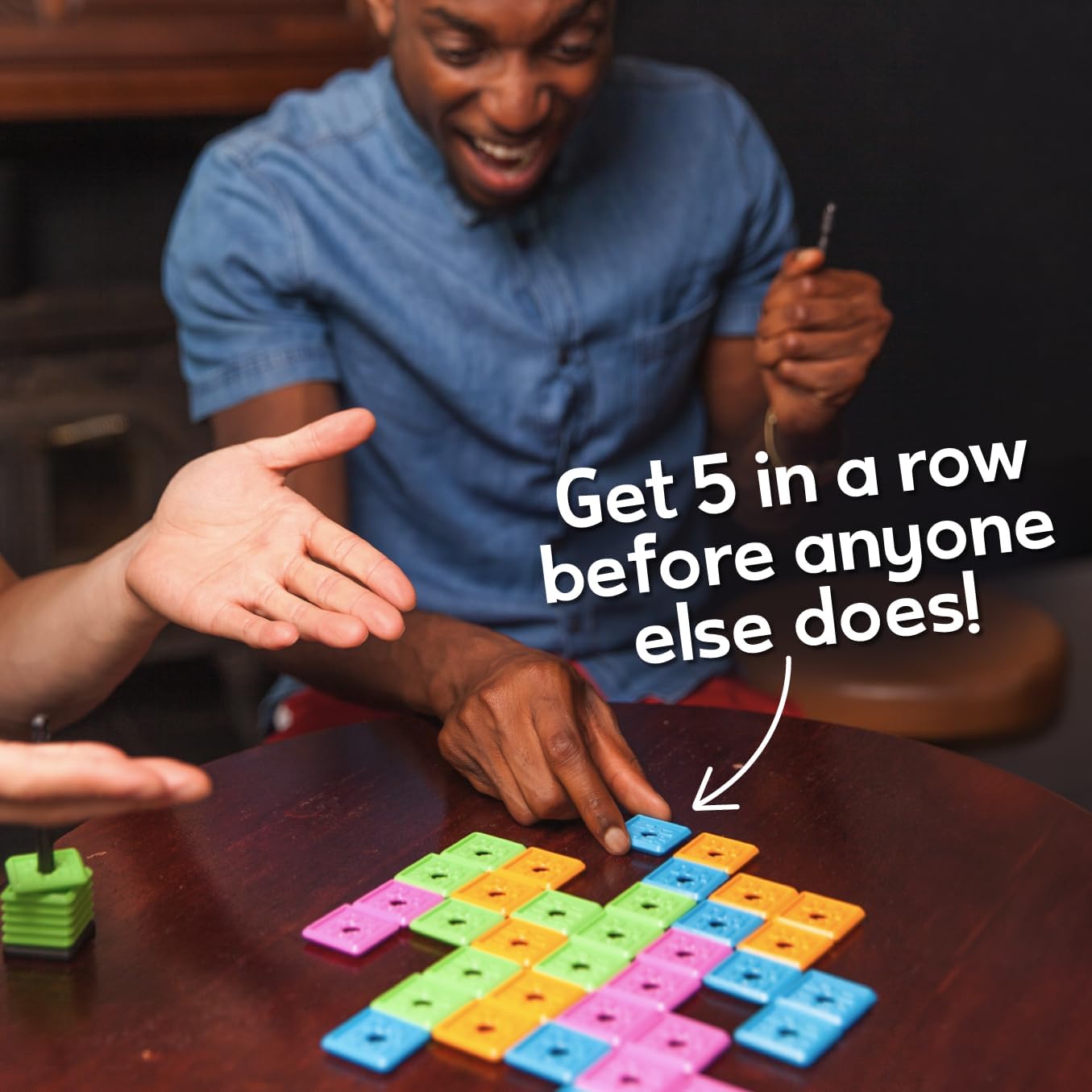 OK Play Ultimate Travel Tile Game - Waterproof & Indestructible | Learn to Play in 10 Seconds | Fun for All Ages