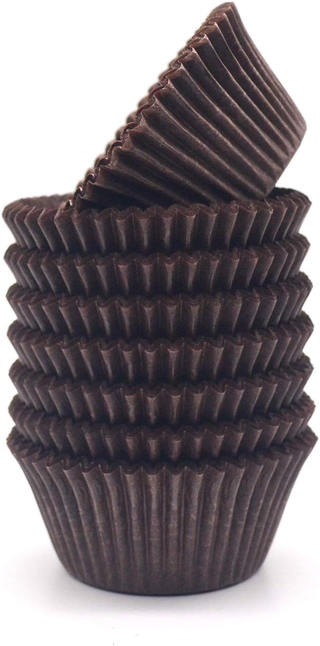 Premium Cupcake Liners by [Brand Name] - Greaseproof Muffin Baking Cups, Standard Size, 200-Count