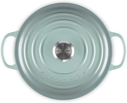 Le Creuset Enameled Cast Iron Deep Round Oven - 6.5 Qt | Durable Sea Salt Finish