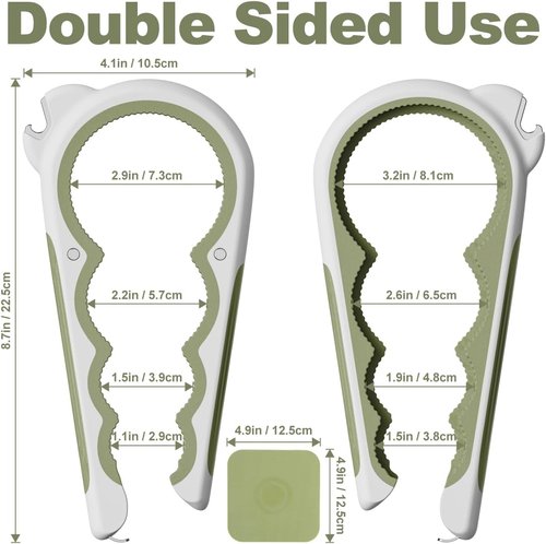 2026 Upgrade Jar Opener by [Brand Name] - 6-in-1 Multi-Function Tool for Seniors with Arthritis | Non-Slip Grip