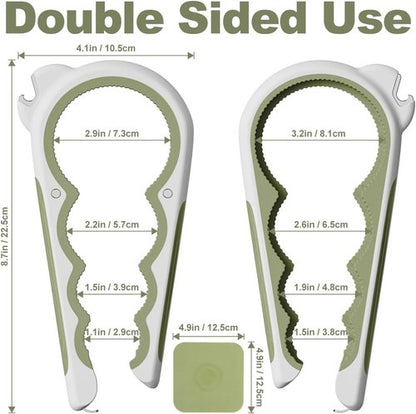 2026 Upgrade Jar Opener by [Brand Name] - 6-in-1 Multi-Function Tool for Seniors with Arthritis | Non-Slip Grip