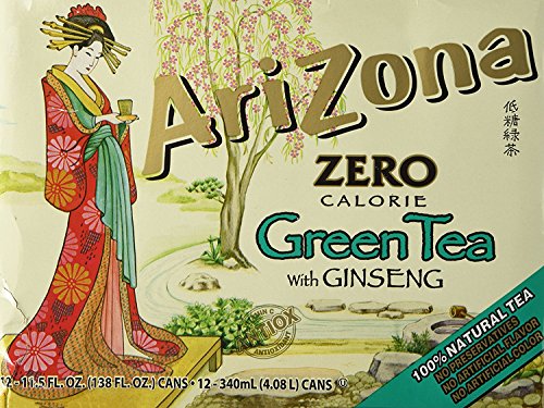 Arizona Diet Green Tea, 11.5-Ounce (12 Count)