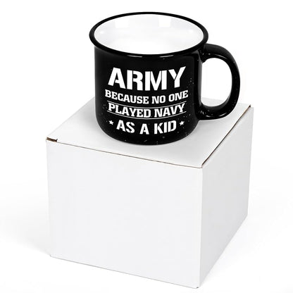 Army Gifts for Men 15 Oz Coffee Mug - This Variation: Black