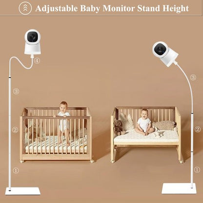 EYSAFT Baby Monitor Floor Stand Holder Mount Compactible for eufy E21,E30,Spaceview E110, Spaceview pro E210