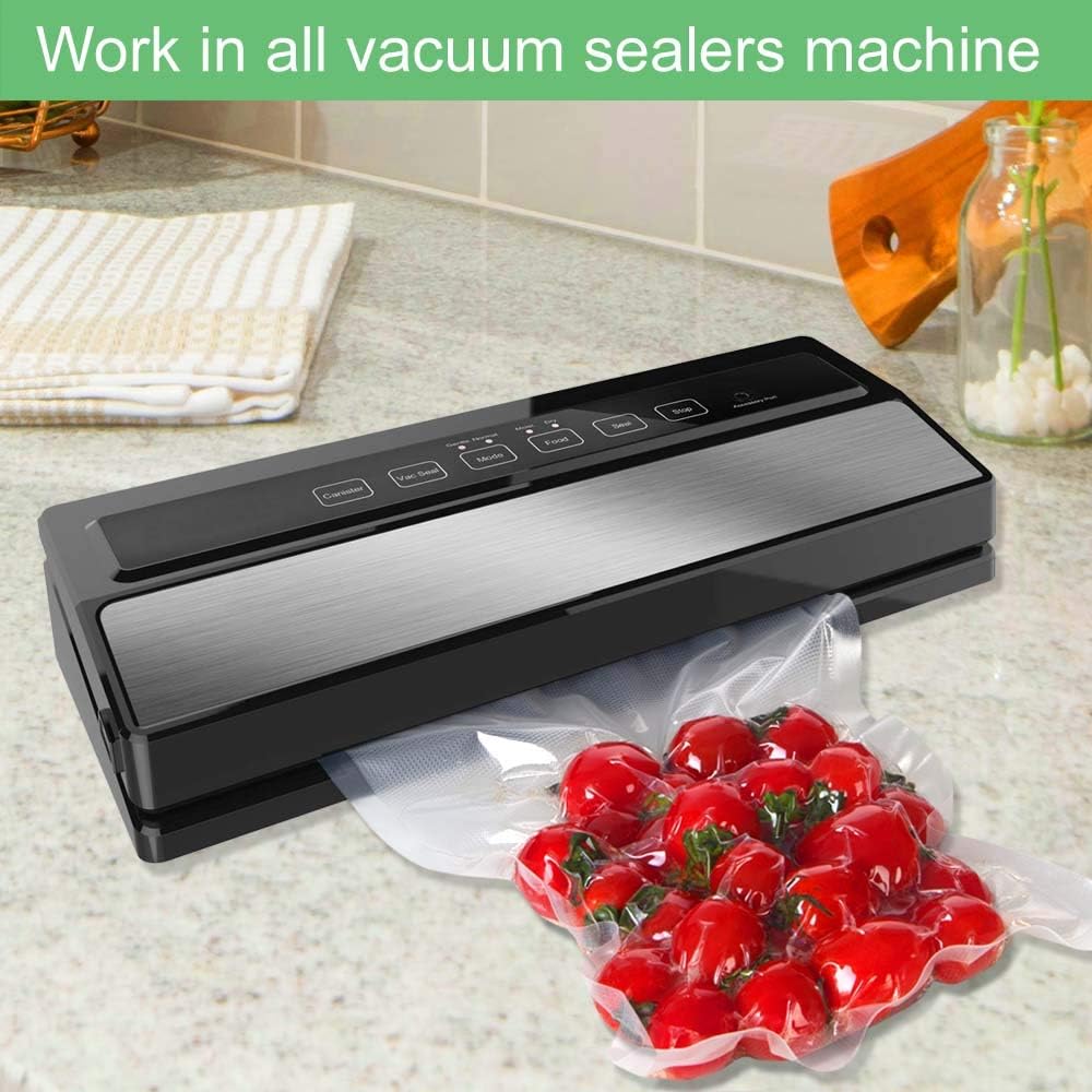 O2frepak Vacuum Sealer Bags - Heavy Duty BPA-Free Rolls, 8"x20" & 11"x20" | Perfect for Sous Vide Cooking