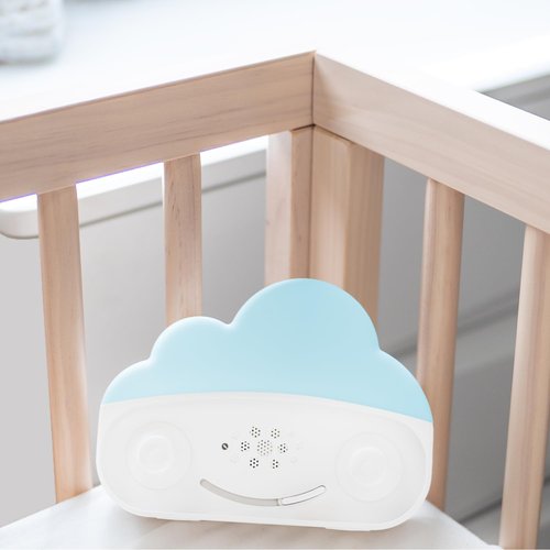 Happiest Baby SNOObie Smart White Noise Machine - Portable Sound Machine with Night Light | 12 Soothing Sounds, White