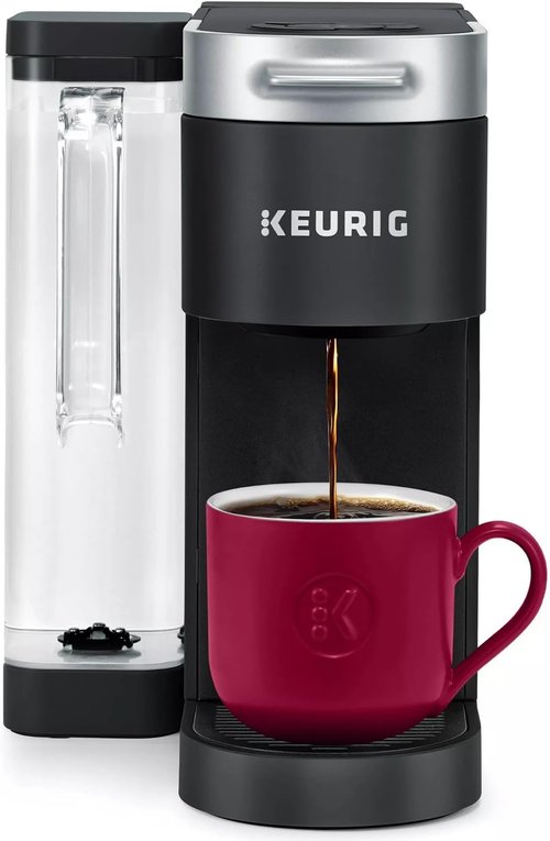 Keurig K-Supreme Coffee Maker - MultiStream Technology, 4 Brew Sizes, 66oz Reservoir, Black (Renewed)