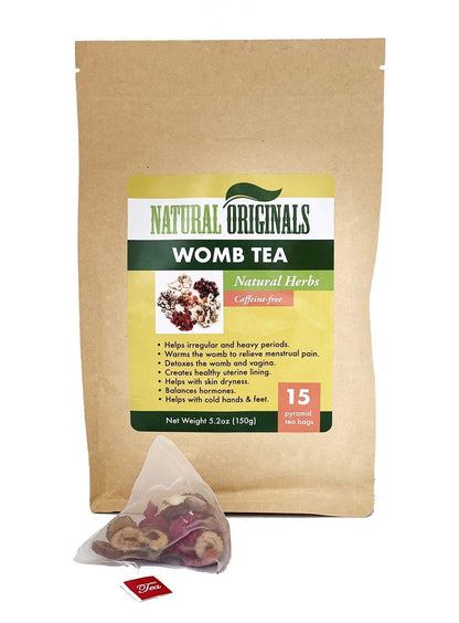 WOMB TEA/Yoni Tonic - Warming, balancing, rejuvenating tea for women; menstrual pain/cramps, skin dryness, fertility issues, fibroids, hormones, cold hands and feet etc.