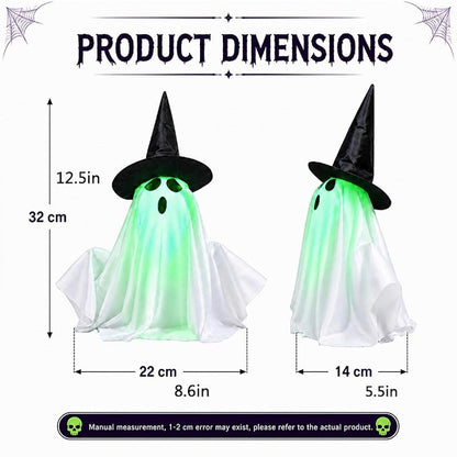 Animated Halloween Ghost Decoration – Sound & Touch Activated