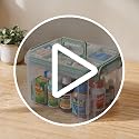 Large 15QT Medicine Organizer Box with Compartments for Home Dorm Travel