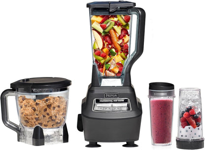 Ninja Mega Kitchen System Blender & Processor - Includes Nutri Ninja Cups | BL770 (Renewed)