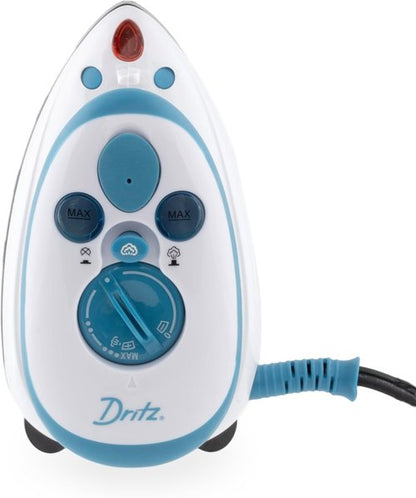 Dritz Mighty Travel Steam Iron - Compact Mini Iron for Quilting, Crafts & Sewing | Portable Travel Steamer