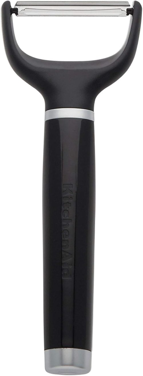 KitchenAid Y Peeler - Ergonomic Handle & Single Edge Blade | Dishwasher Safe with Protective Cover