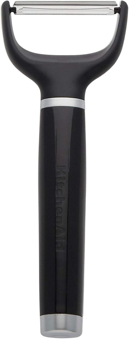 KitchenAid Y Peeler - Ergonomic Handle & Single Edge Blade | Dishwasher Safe with Protective Cover