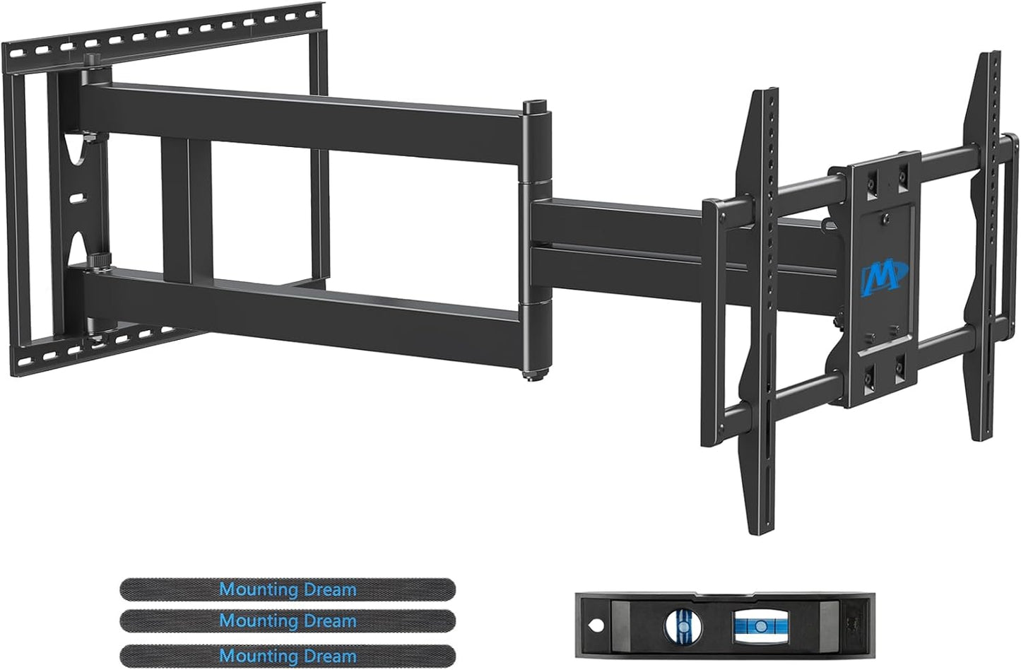 Mounting Dream TV Wall Mount - Full Motion Arm for 42-94 Inch TVs | 40'' Extension, Swivel & Tilt, Max VESA 800x400mm, Supports Up to 150lbs