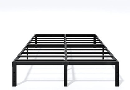 LUMUNANCE Full Size Metal Bed Frame - 14 Inch Heavy-Duty Platform with Underbed Storage | Easy Assembly, Noise-Free