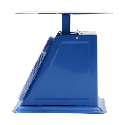 Mechanical Kitchen Scale, 110lbs Stainless Steel Mechanical Dial Scale Flat Platform Weighing Food Scale Heavy Duty Portion-Control Mechanical Scale Food Weight Scale for Kitchen