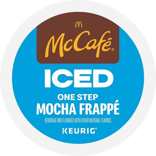 McCafe Iced Mocha Frappe K-Cup Pods - Convenient Single Serve Coffee, 20 Count