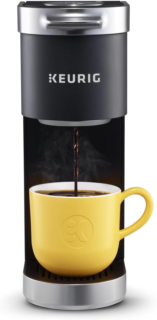 Keurig K-Mini Plus Coffee Maker - Single Serve K-Cup Pod Brewer | 6-12oz Brew Size, Matte Black